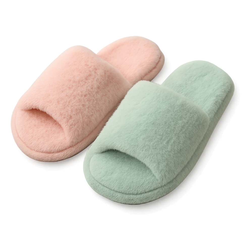 cozy slippers, pastel colors sticker