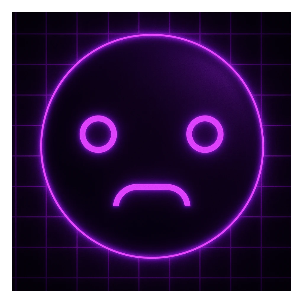 Create a variant of the dark CIA-inspired style image with a purple glowing grid overlay, maintaining the dark and mysterious atmosphere. sticker