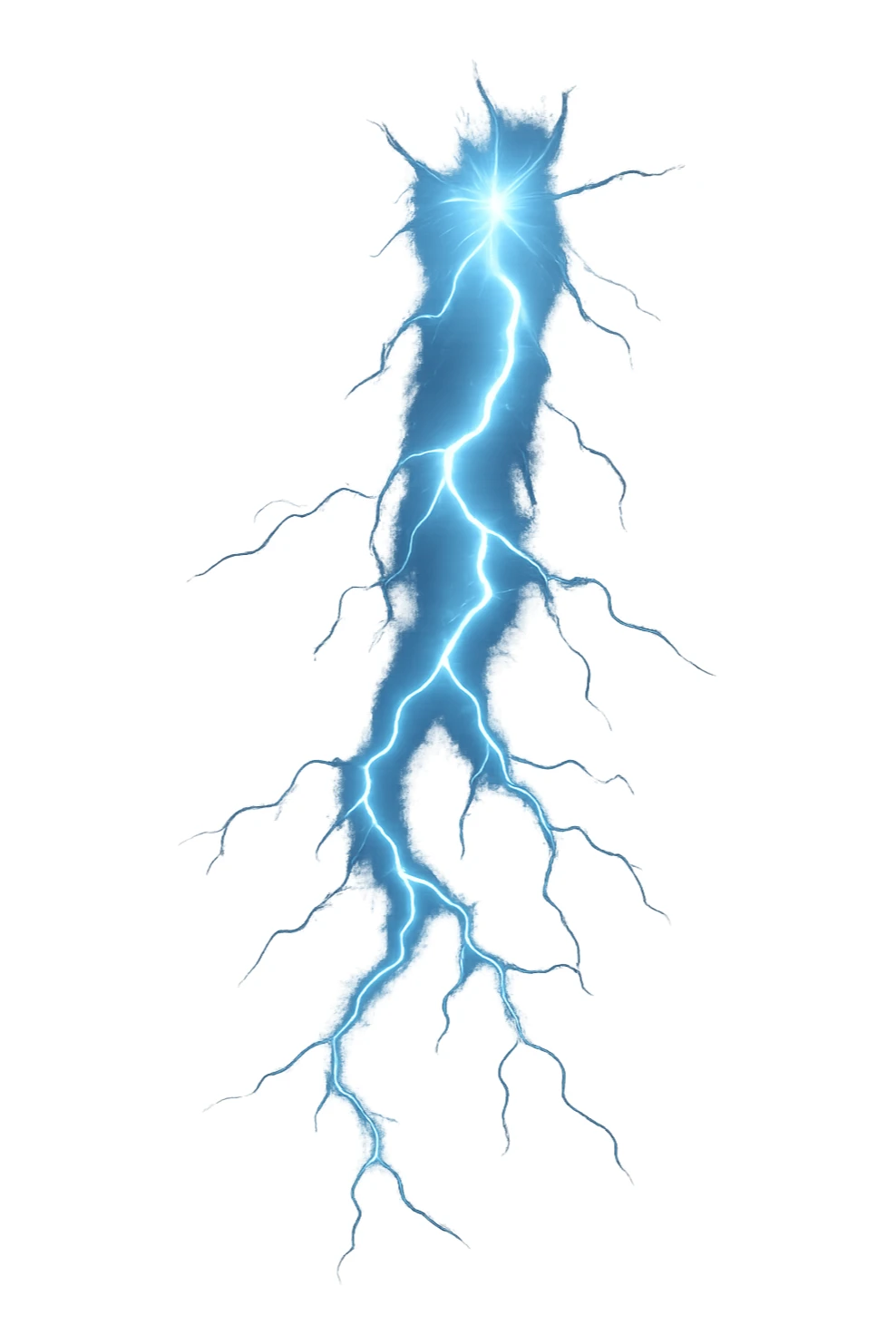 fulmine come se fosse energia sticker