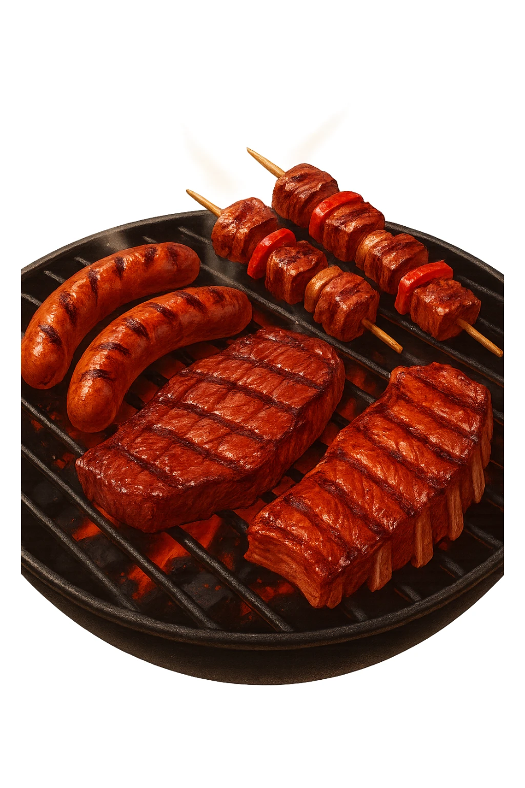 grigliata di carne sticker