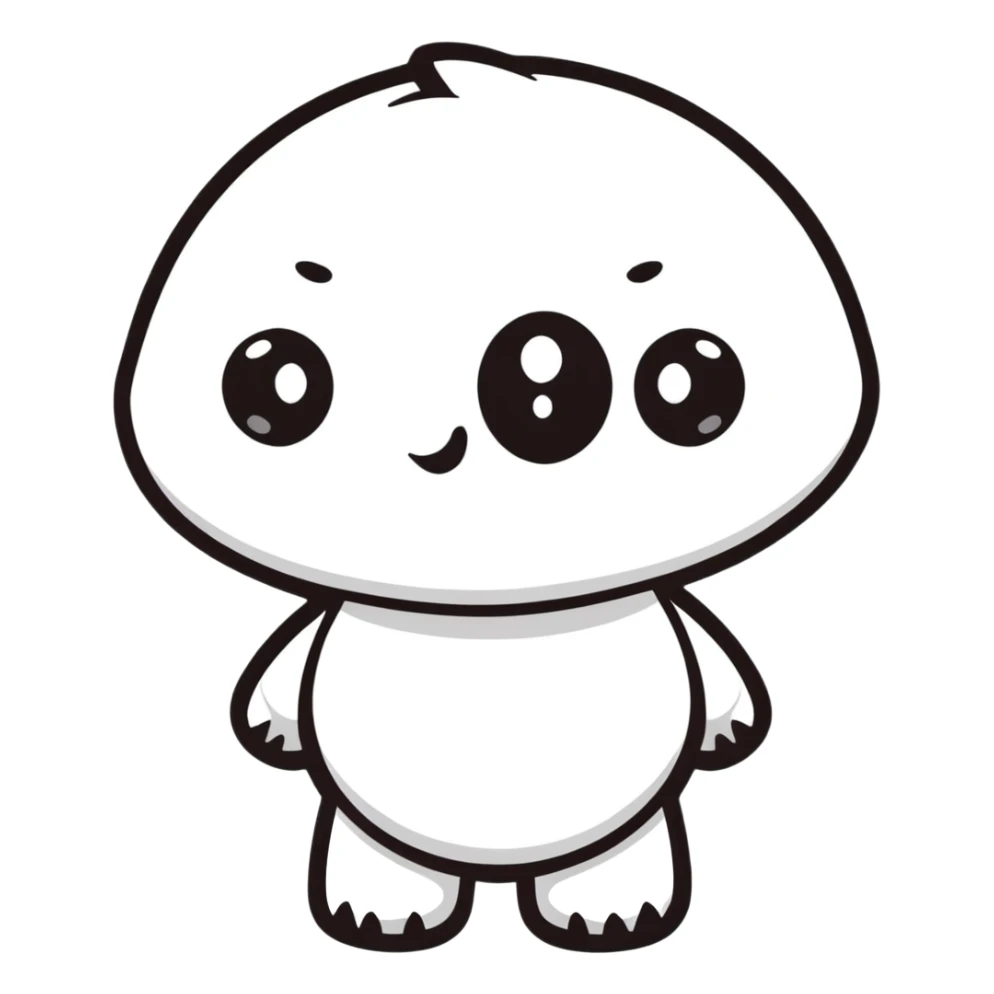 cute cartoon eyes with different expressions sticker