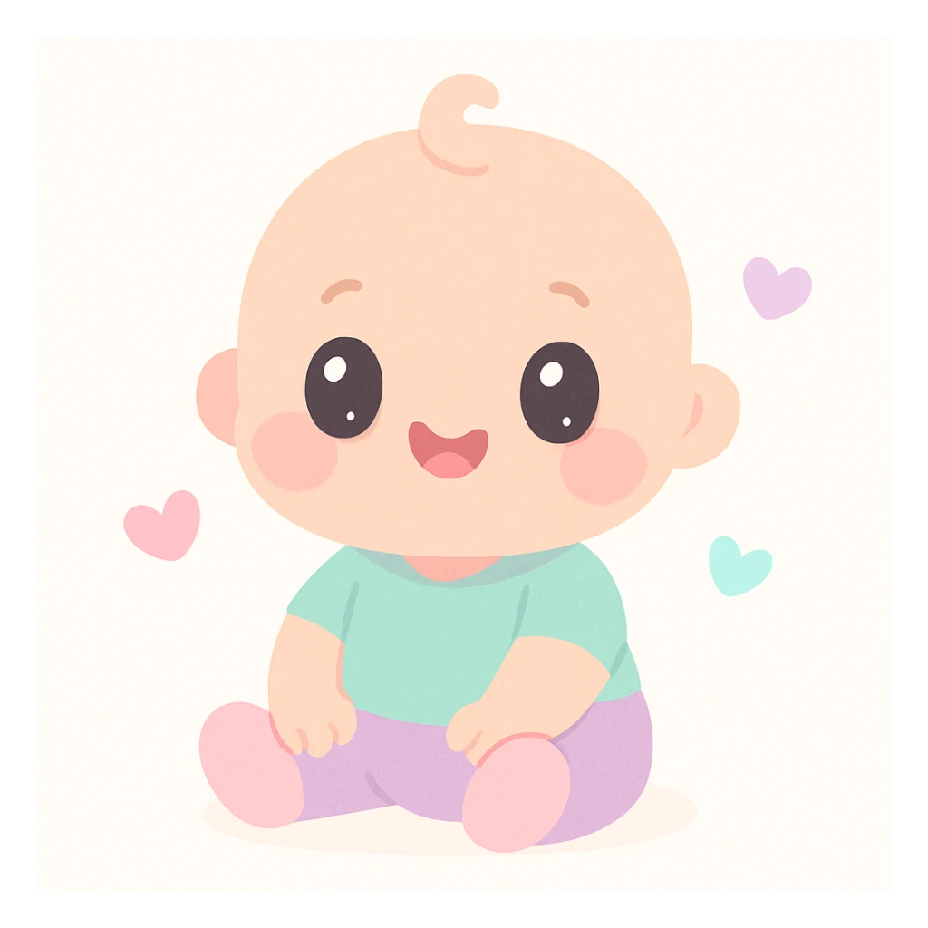 cute baby sticker