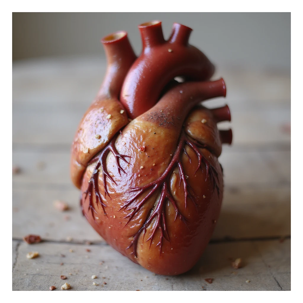 heart, photorealistic style sticker