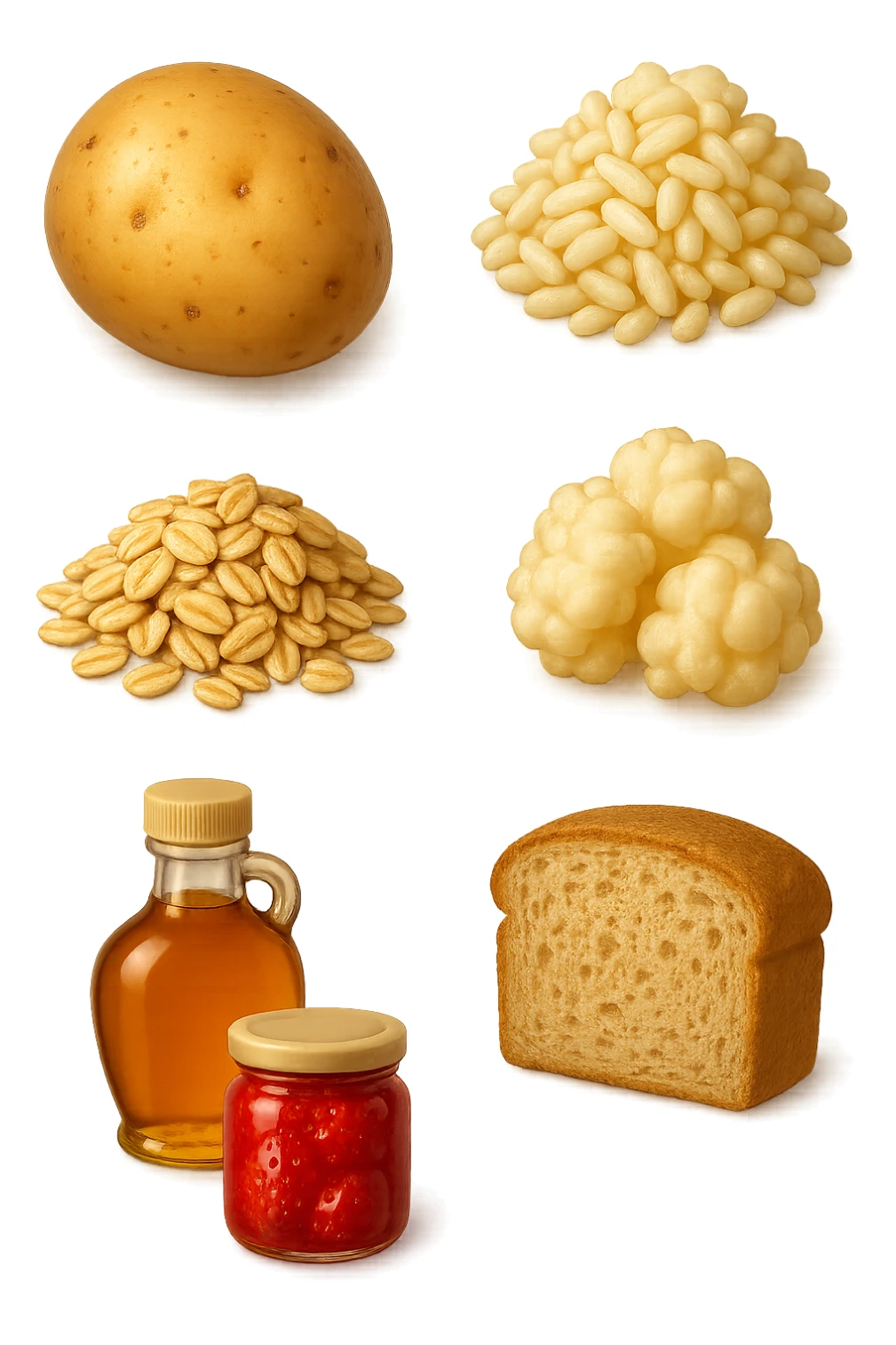 EMOJI STILE IPHONE DI Patate
Riso
Popcorn
Avena
Quinoa
Sciroppo d’acero
Marmellata di fragole
Pane di farro, fluttuano in aria REALISTICA 4K sticker