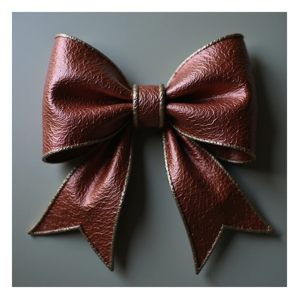 gothic bow, photorealistic style, variation 1 sticker