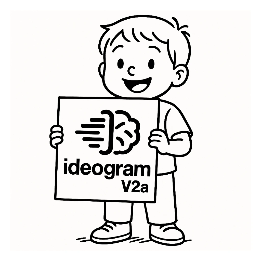make drawing of a child holding a poster of this image sticker