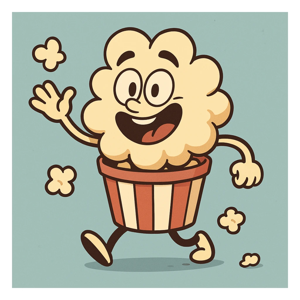 kernels popcorn  sticker