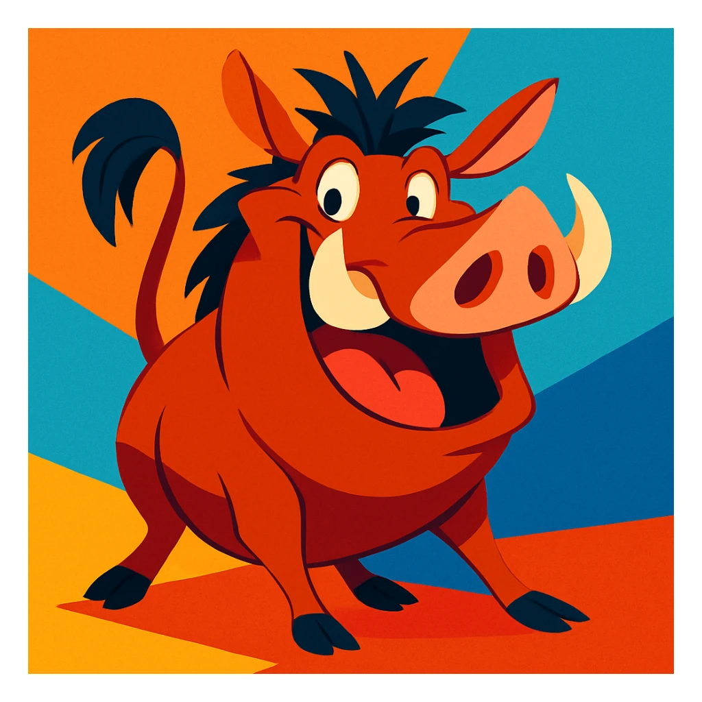 Pumbaa sticker