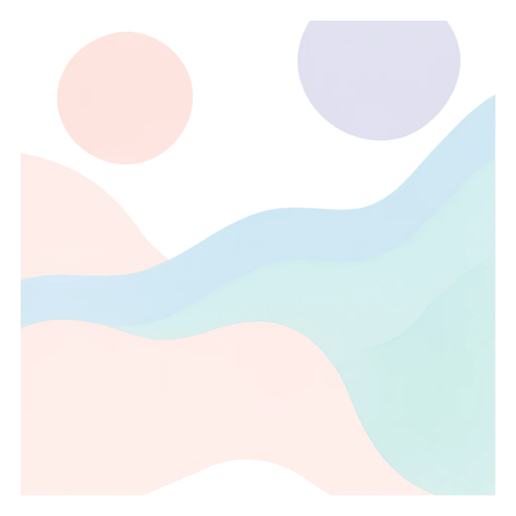 aesthetic pastel wall art sticker