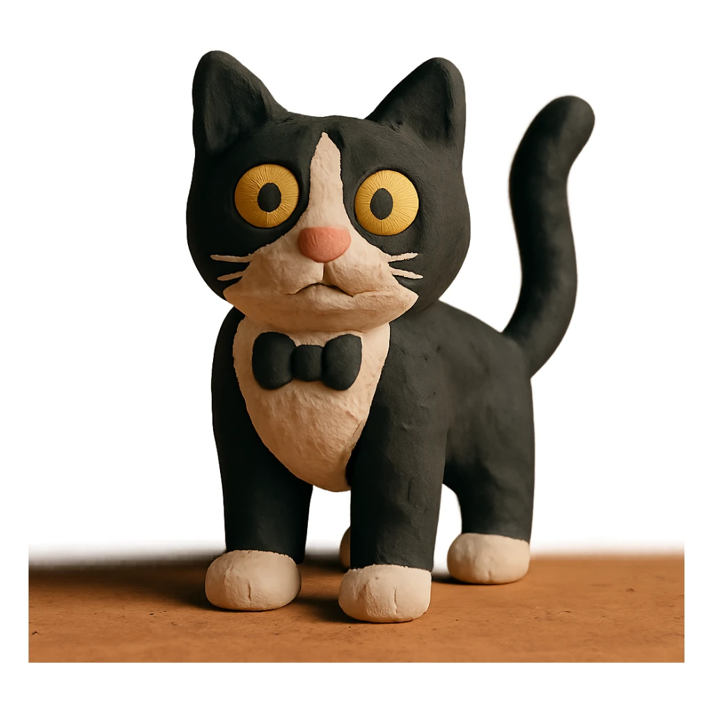 tuxedo cat sticker