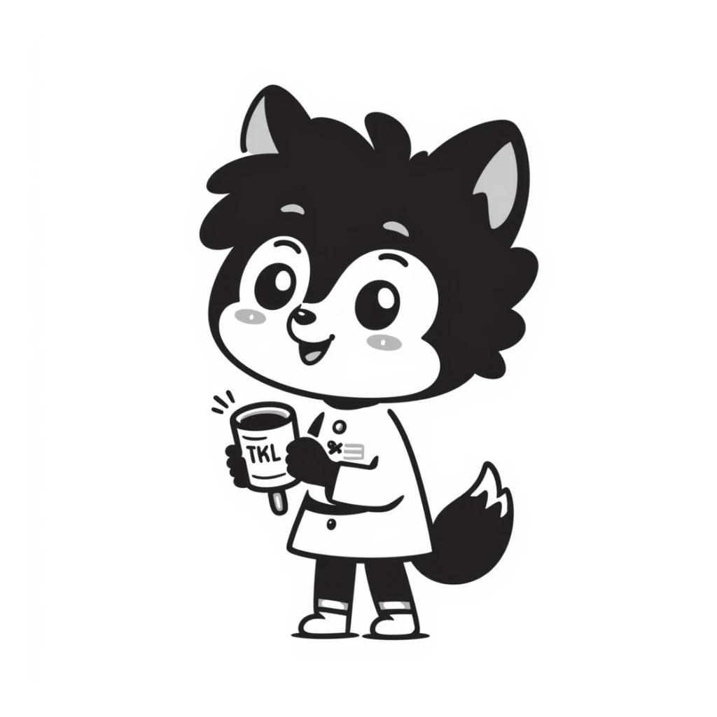 cute mascot for a store named 'Nakhodka' sticker