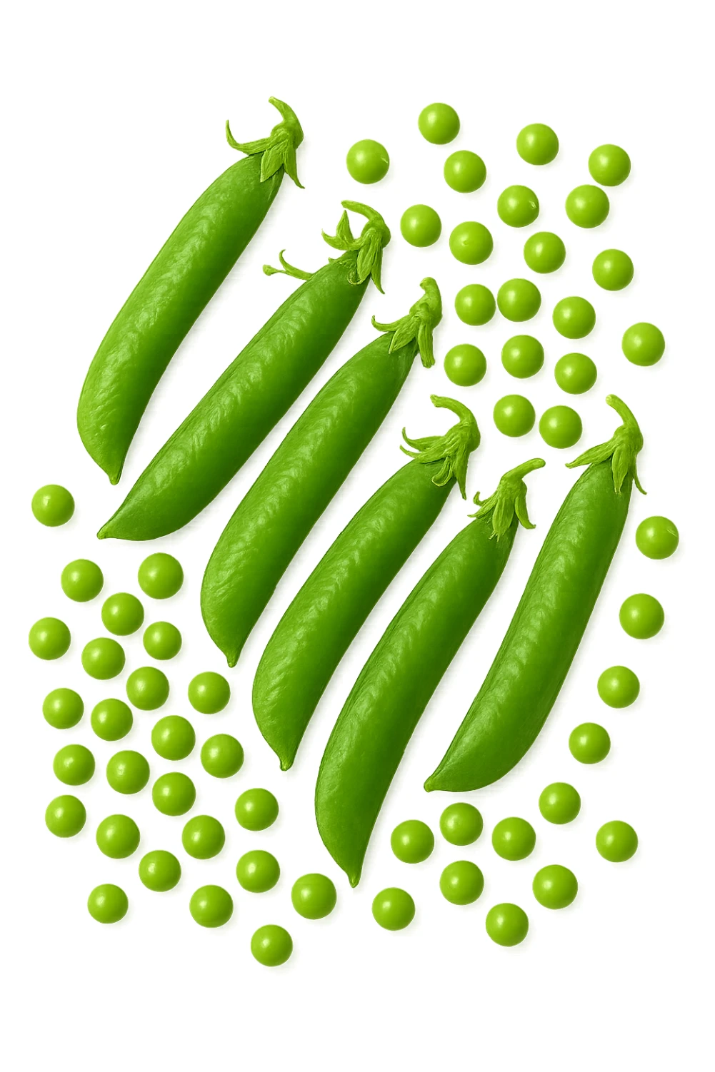 piselli visti dall'alto sticker