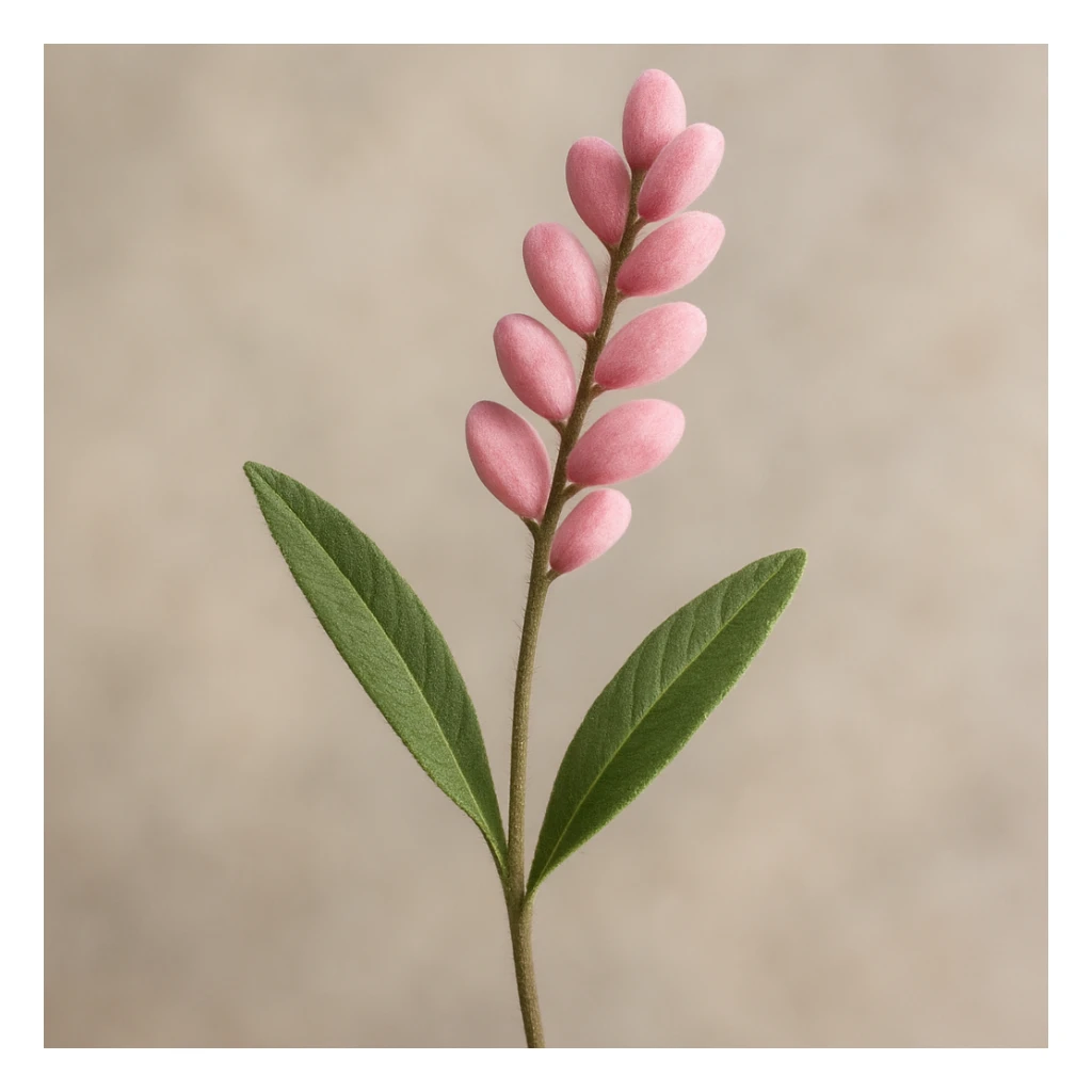 Make the lavender sprig highly realistic, with intricate details, natural textures, and a soft, subtle background. Emphasize lifelike color and shading in a photorealistic style. sticker