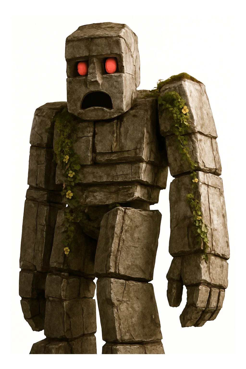 Keep the picture quality and style exactly the same. Give the character a surprised expression in the same style as the reference image. sticker