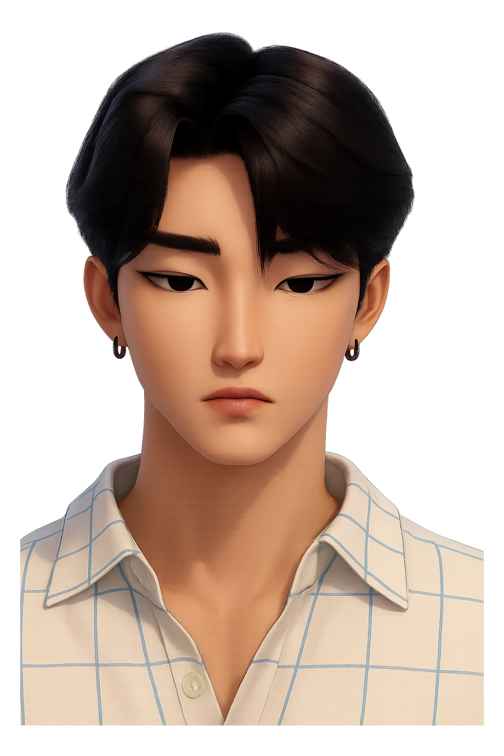 Extract the character from the background and place it on a transparent background. Keep the original style and appearance exactly the same as in the reference image. sticker