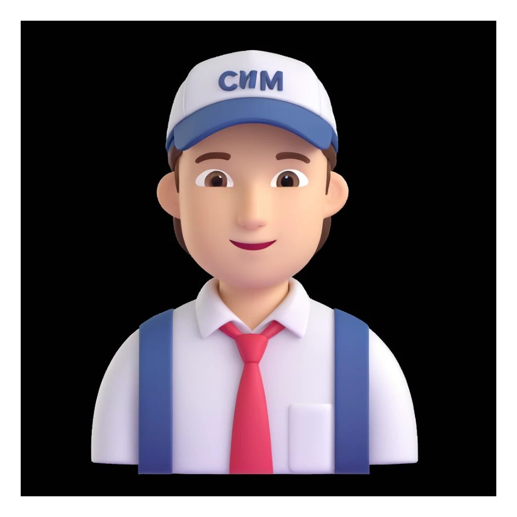 young CEO in a casual cap and shirt, millennial vibe, friendly and approachable sticker