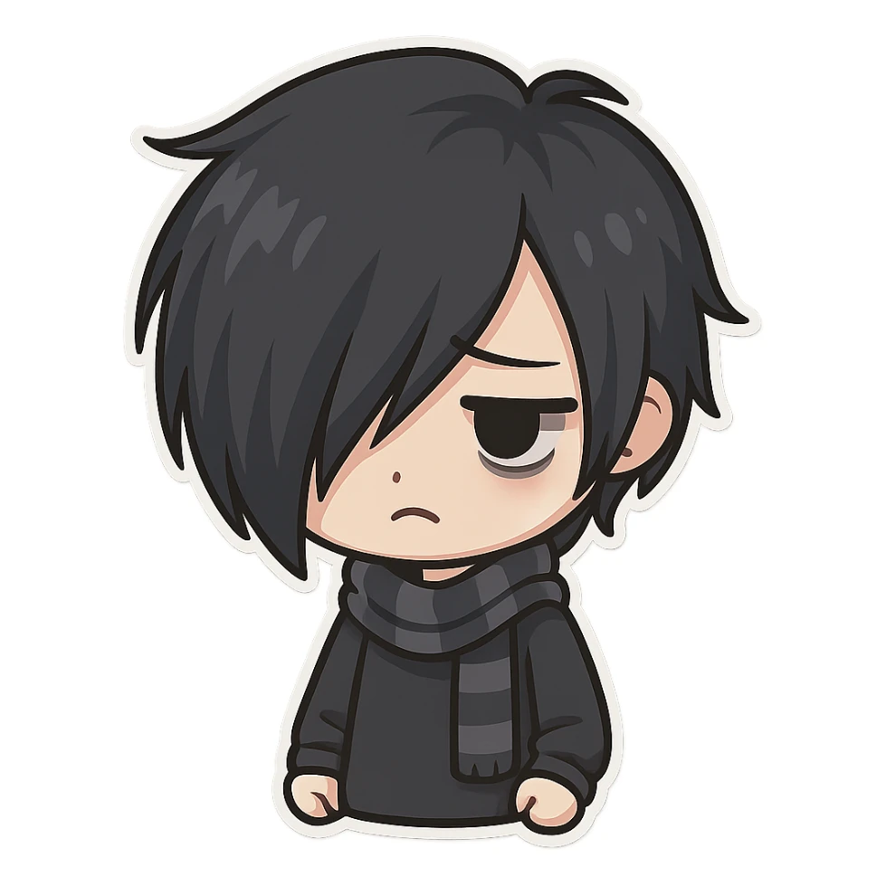 emo object sticker
