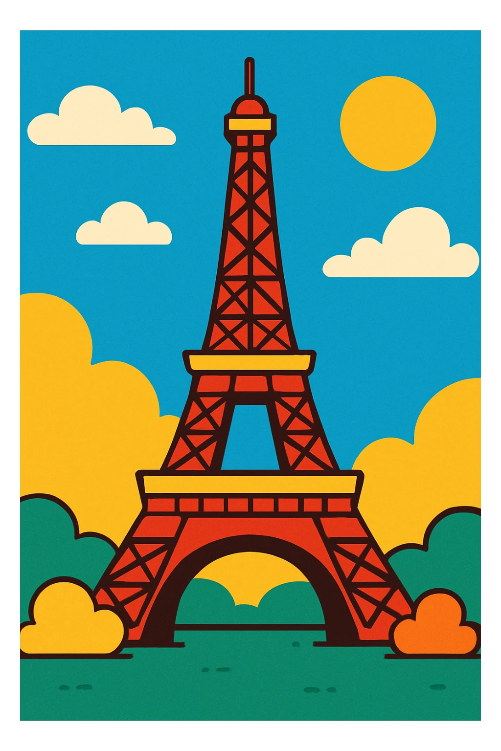 Eiffel Tower sticker