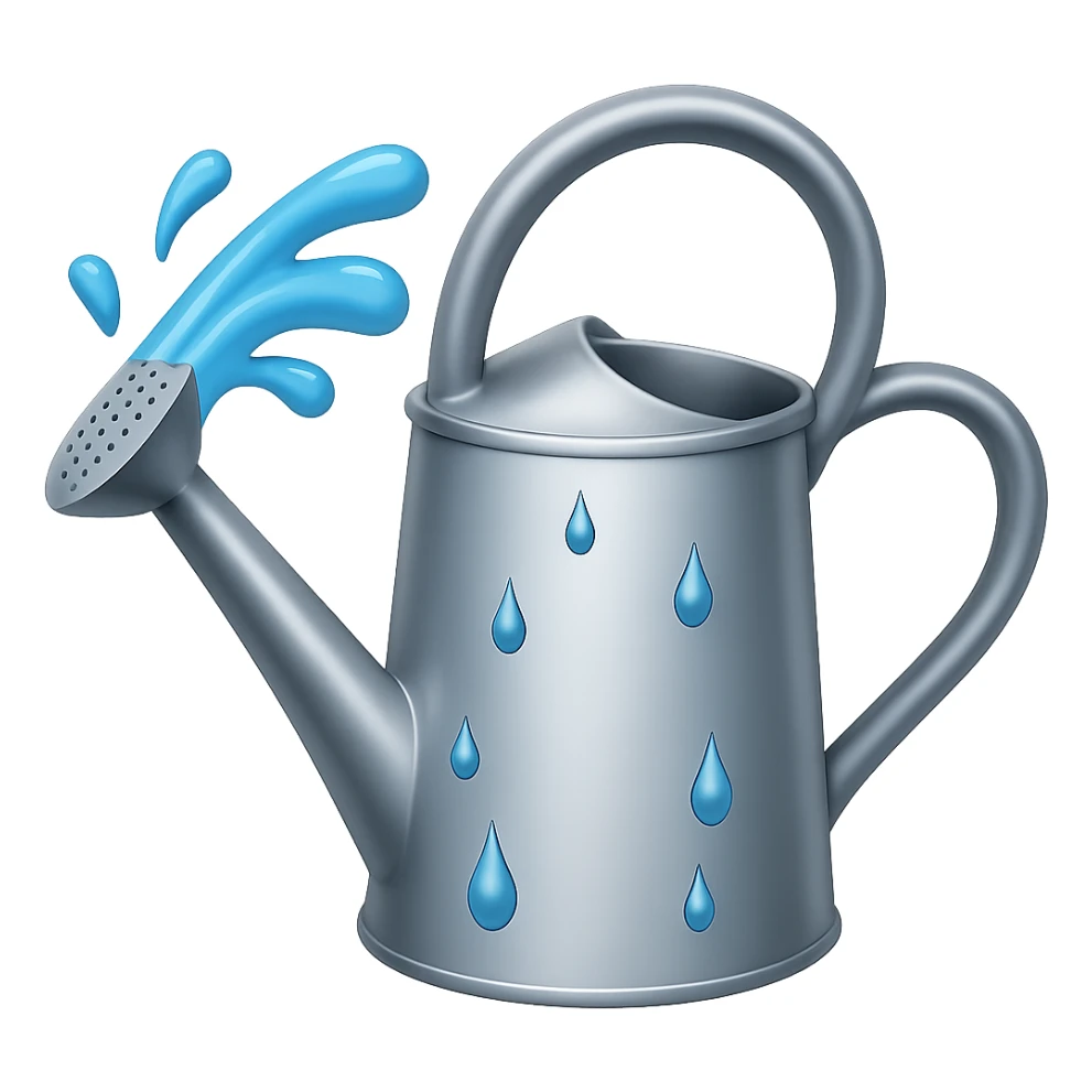 Make the water more animated with lively splashes and motion in the style of emoji. Remove the background. sticker