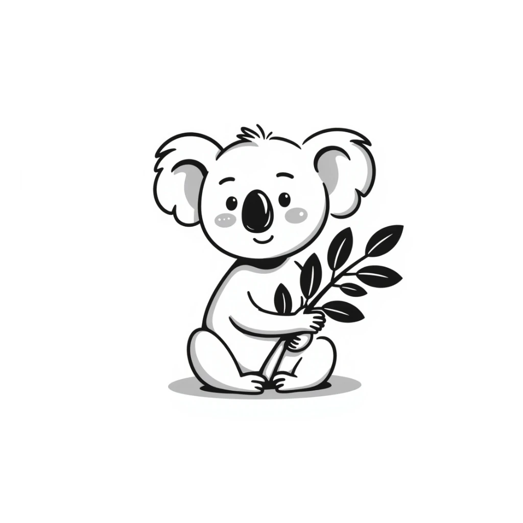 Koala sticker