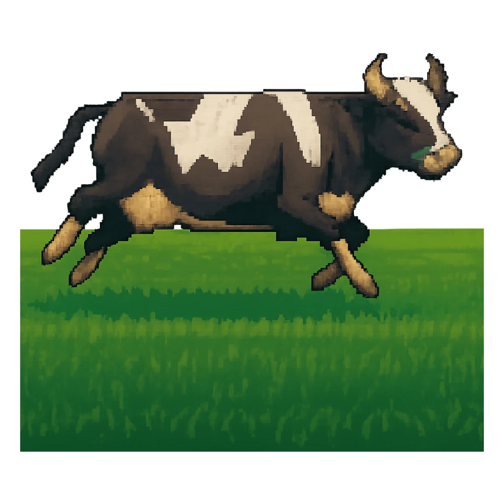 Remove the blue sky from the background, leaving only the green grass field sticker