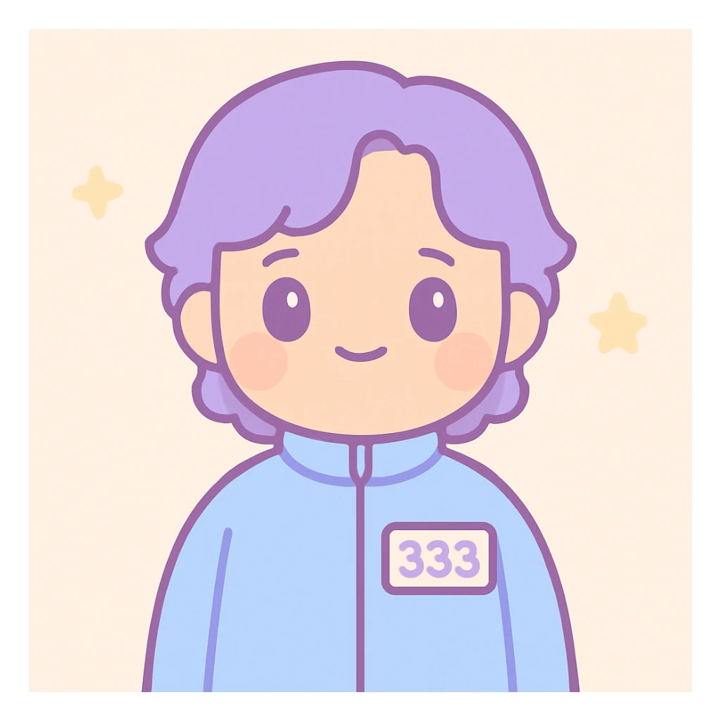 Player 333 From Squid Games  sticker