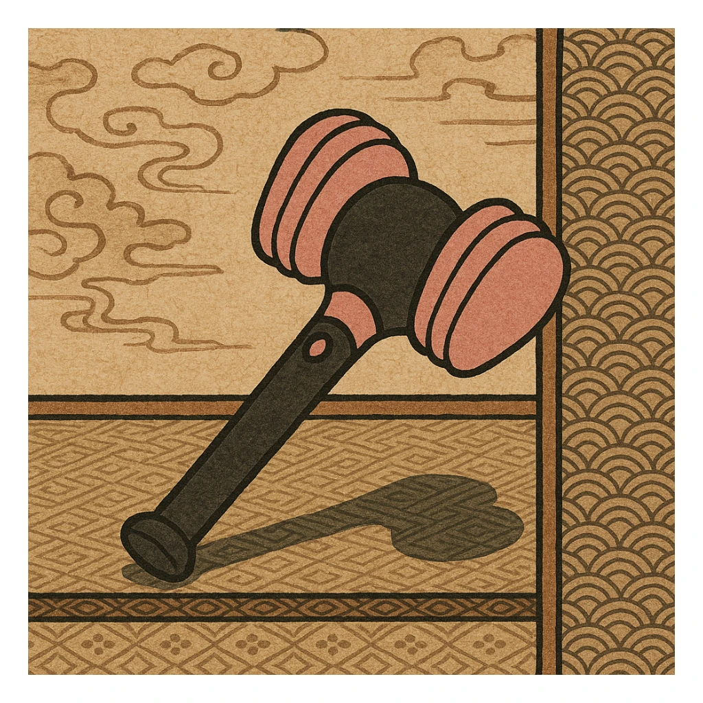 BLACKPINK-inspired object, black and pink colors, traditional Japanese woodblock print look sticker