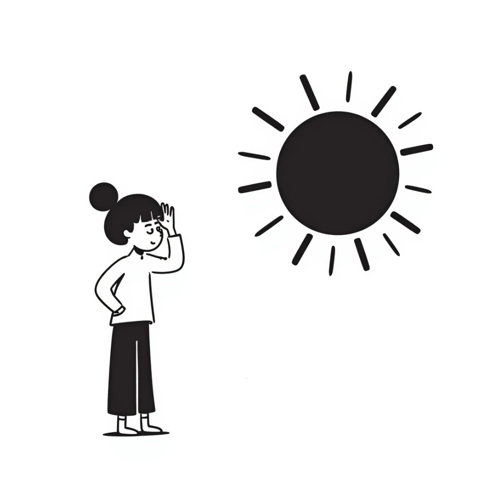 girl, sun is blazing, rest is boring emoji 18.1 sticker