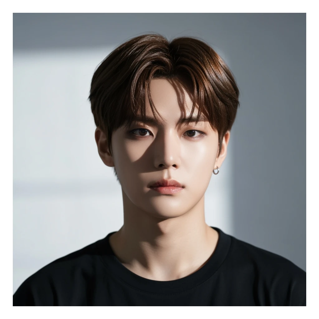 kpop profile picture, minimal, expressive, variation 2 sticker