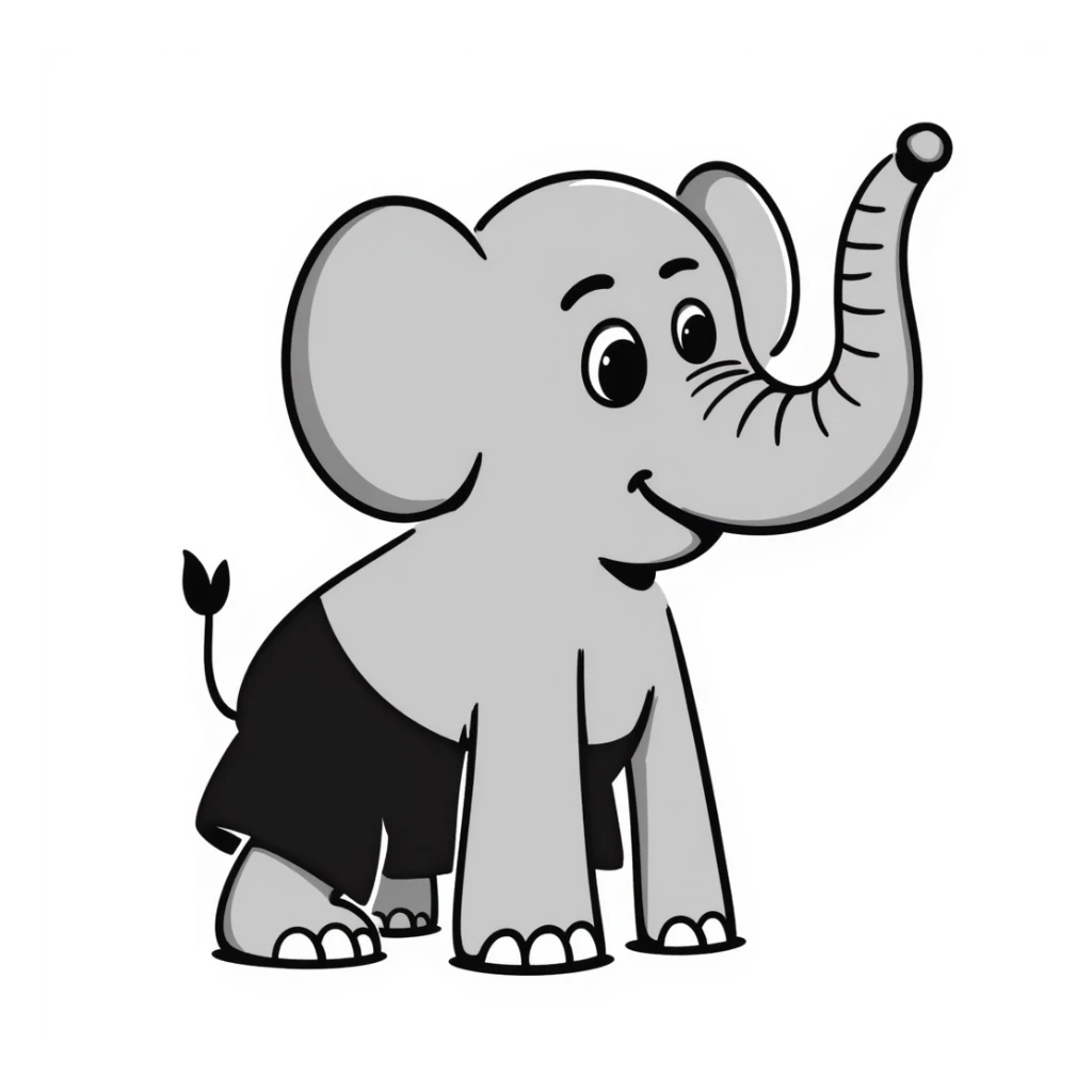 Elephant sticker
