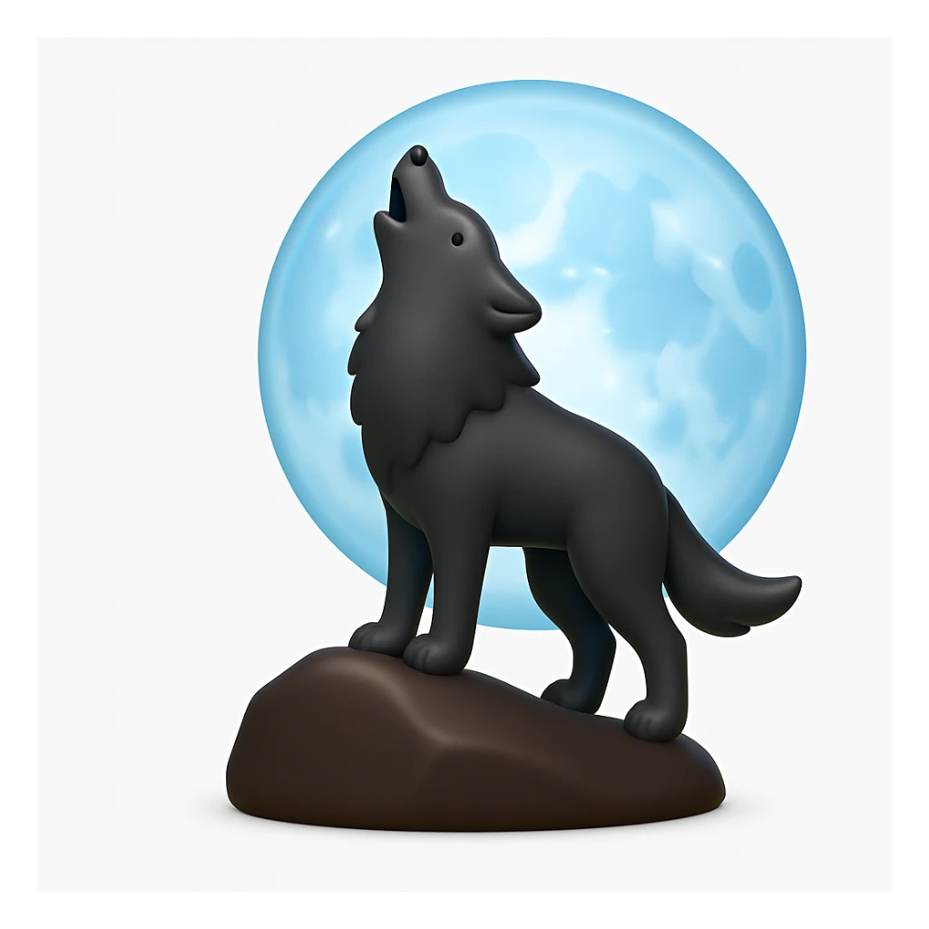 Convert the uploaded image into a 3D Apple-style emoji — preserve the key shapes, colors, and overall composition of the original image. Simplify the forms into clean, rounded cartoon-style elements while keeping the subject recognizable. Apply glossy textures, soft lighting, smooth shading, and render everything in Apple emoji style on a clean white background sticker