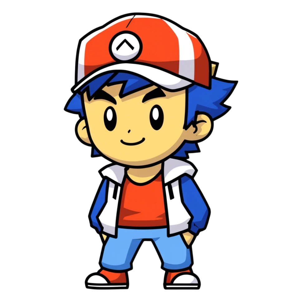 25 yo ash ketchum looking mature and desireable sticker