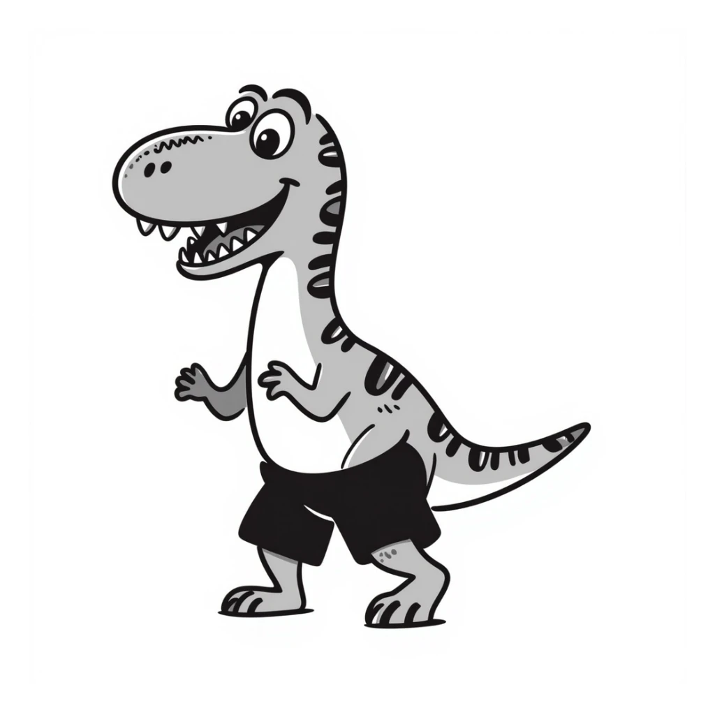 Tyrannosaurus sticker