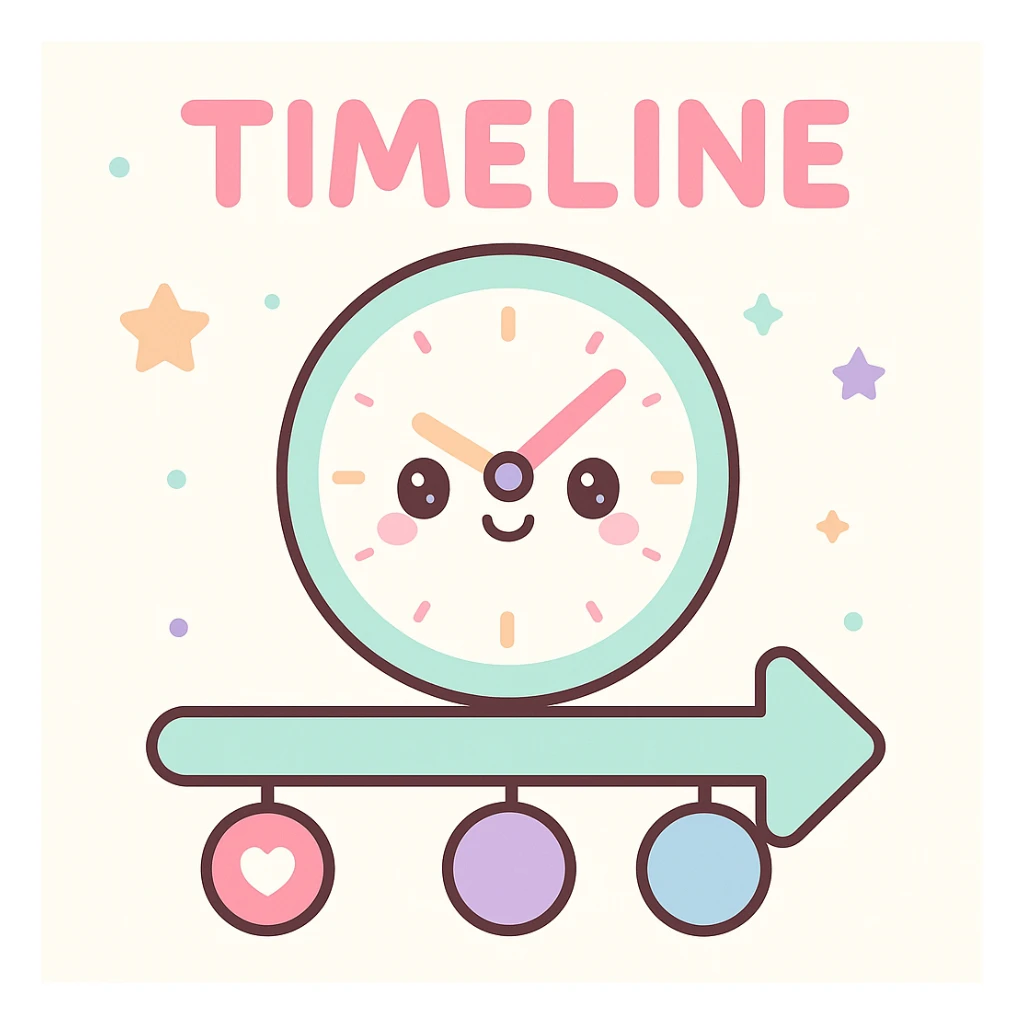 "Timeline", "history" sticker