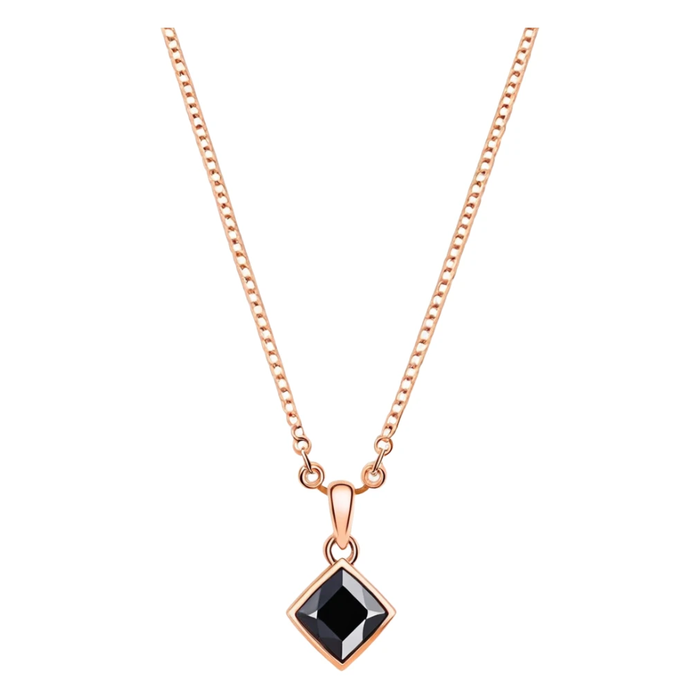 elegant rose gold diamond jewelry piece sticker