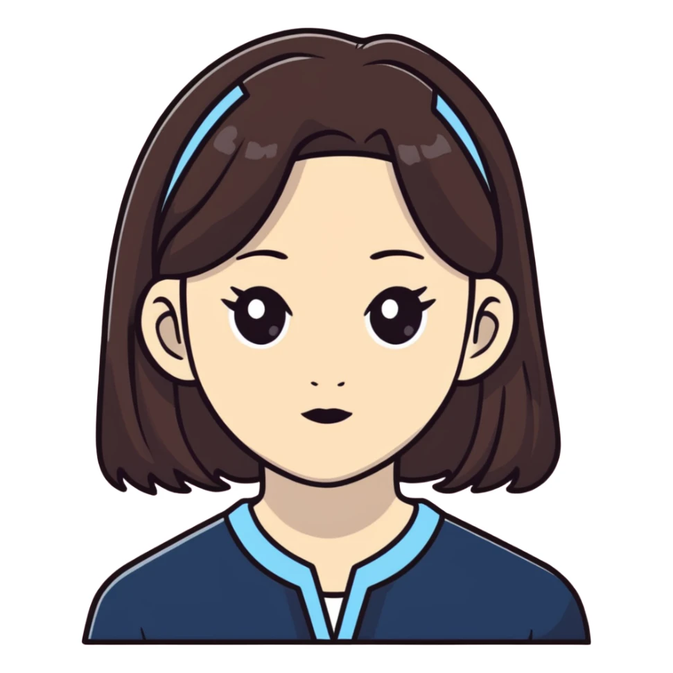 portrait of wonyoung sticker