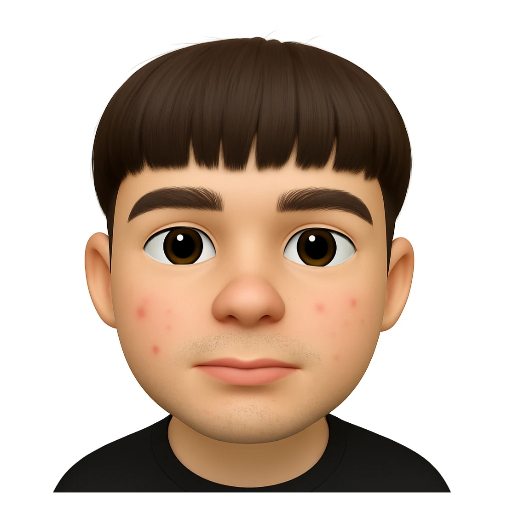 Create a highly realistic emoji based on the provided photo, preserving all facial details and features. The style should emulate the 3D Emoji style with realistic likeness, capturing the depth and texture typical of 3D fluent emojis. sticker