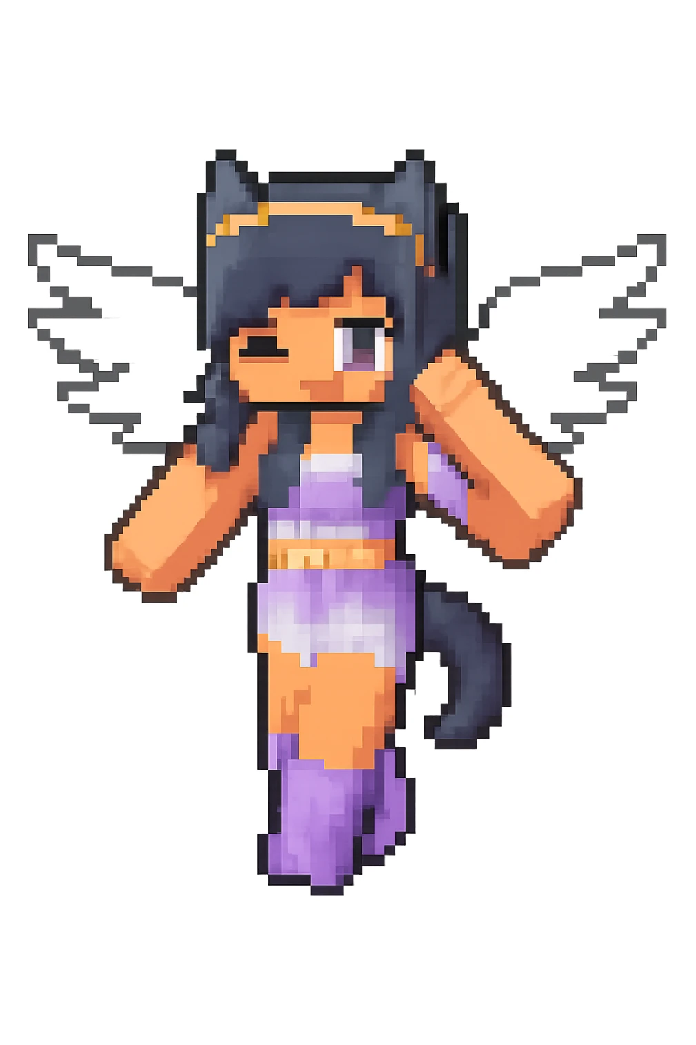 Extract the character from the background, including the clothes and accessories they are wearing, and place on a transparent background. Keep the original style and appearance exactly the same.

 sticker