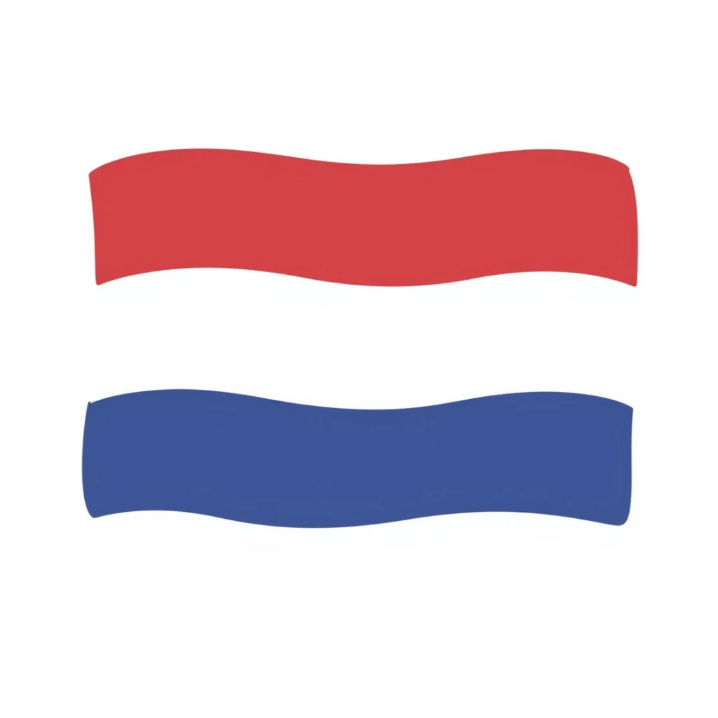 dutch flag sticker