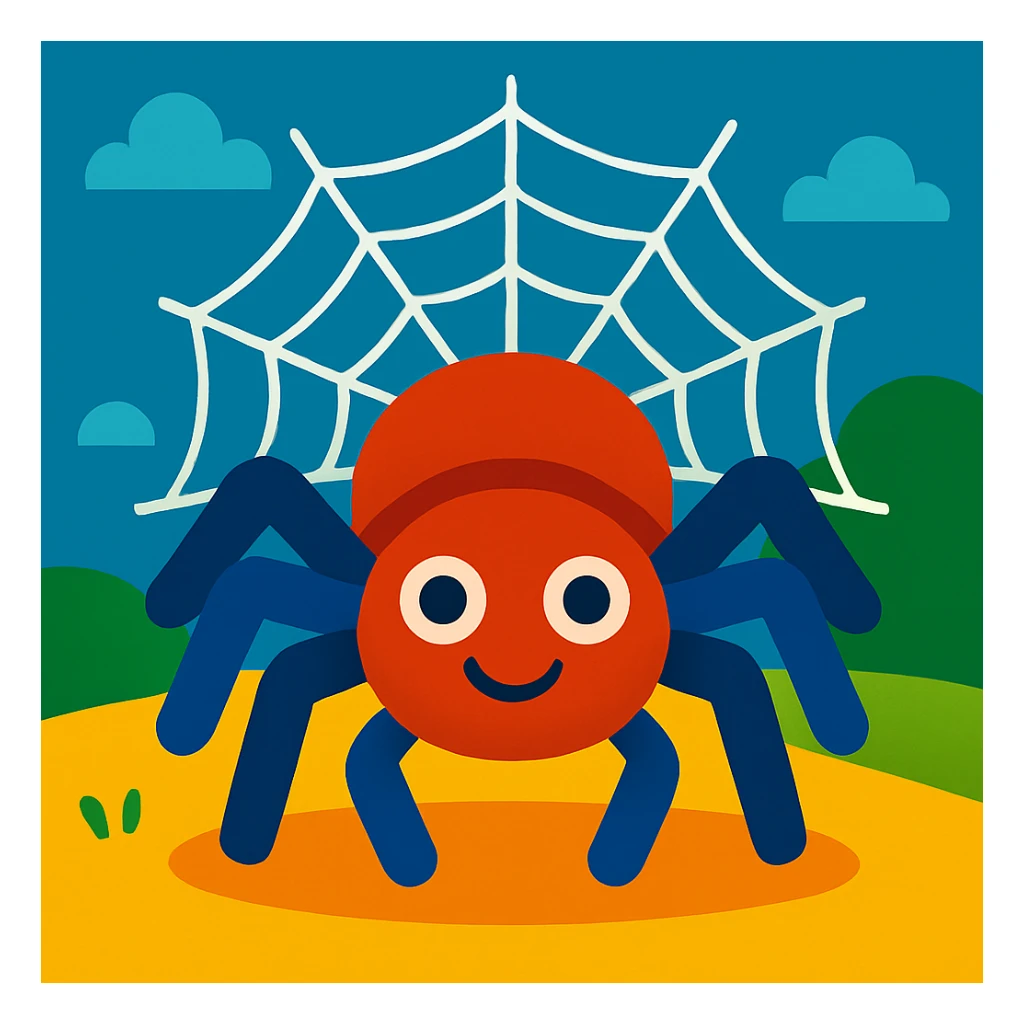 Spider sticker