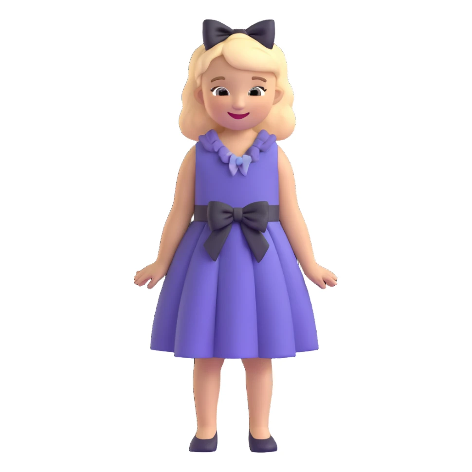 coquette girl sticker