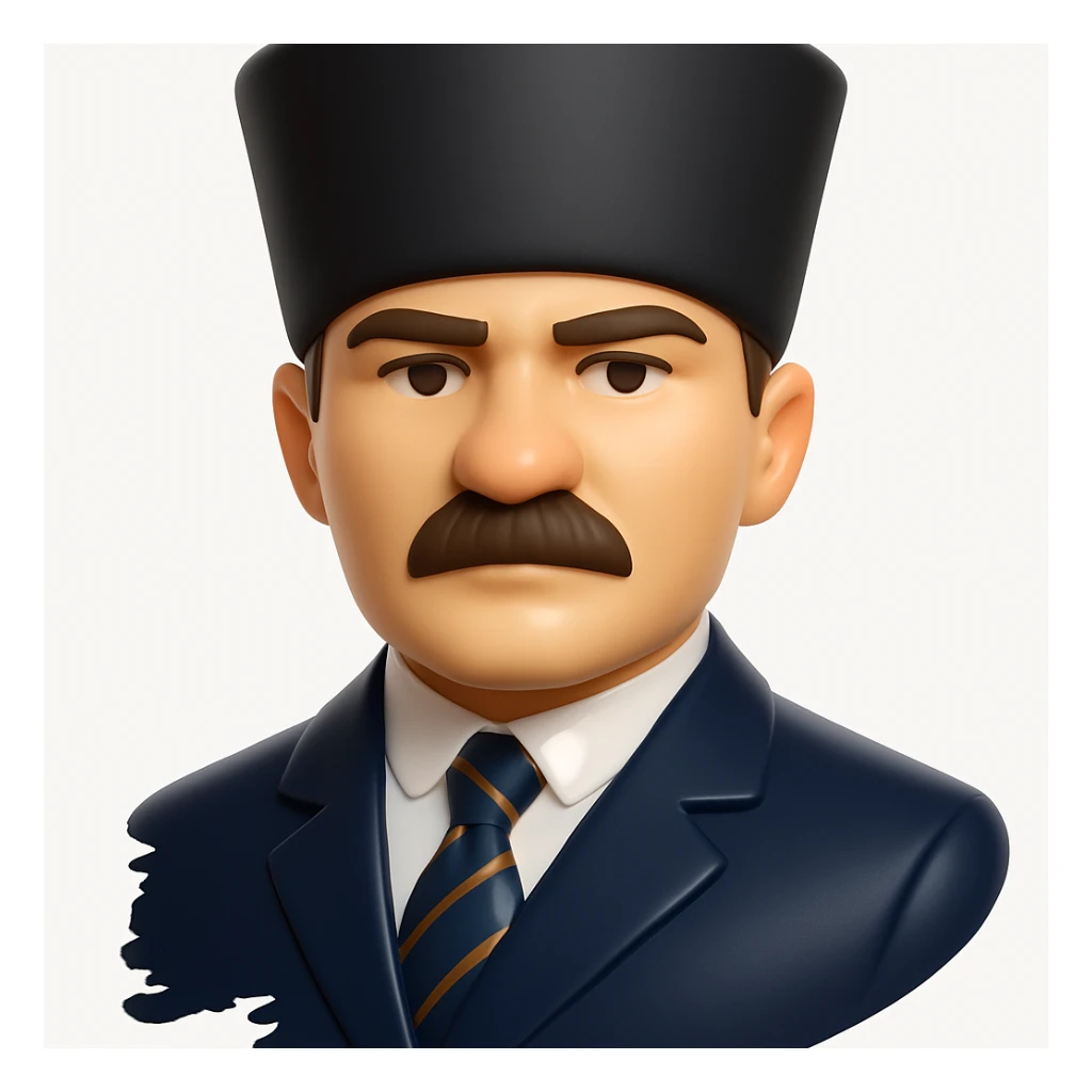 Convert the uploaded image into a 3D Apple-style emoji — preserve the key shapes, colors, and overall composition of the original image. Simplify the forms into clean. Apply glossy textures, soft lighting, smooth shading, and render everything in Apple emoji style on a clean white background

 sticker