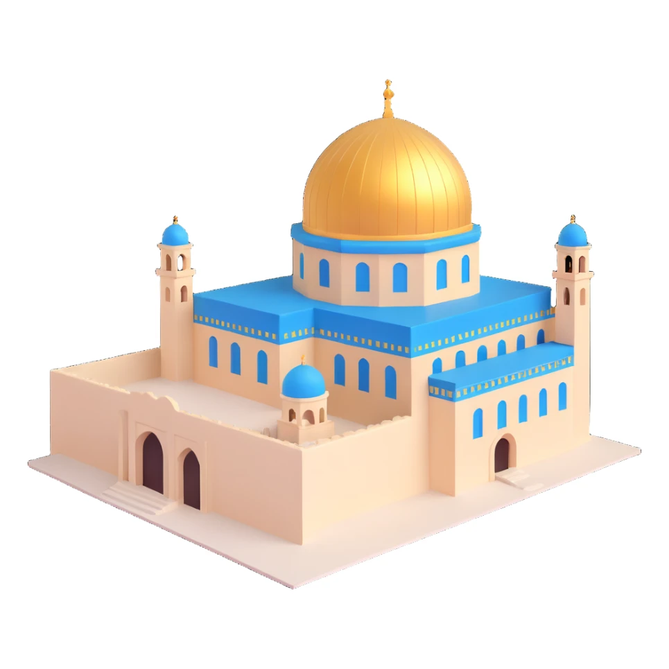 Dome of the rock, Jerusalem sticker