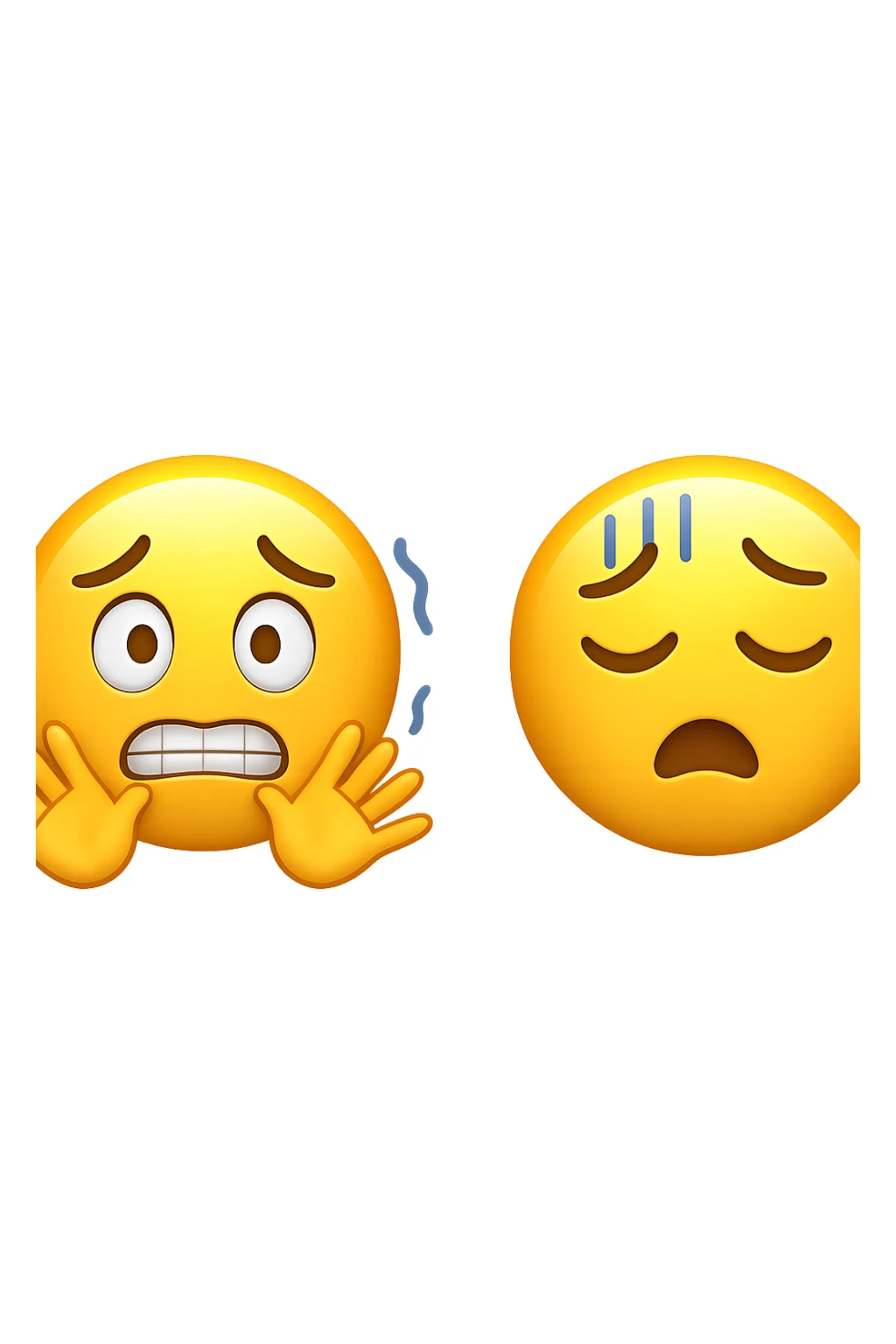 tremori o debolezza improvvisa emoji stile iphone sticker