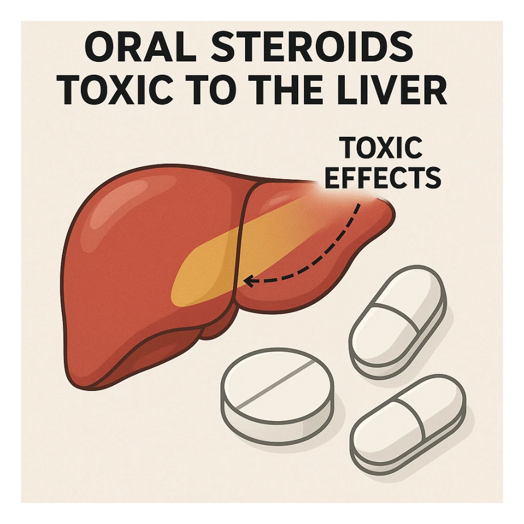 steroidi orali tossici per il fegato sticker