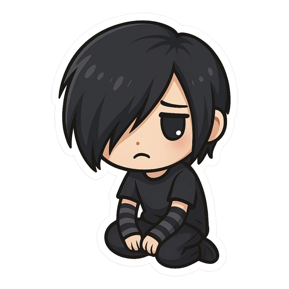 emo object sticker