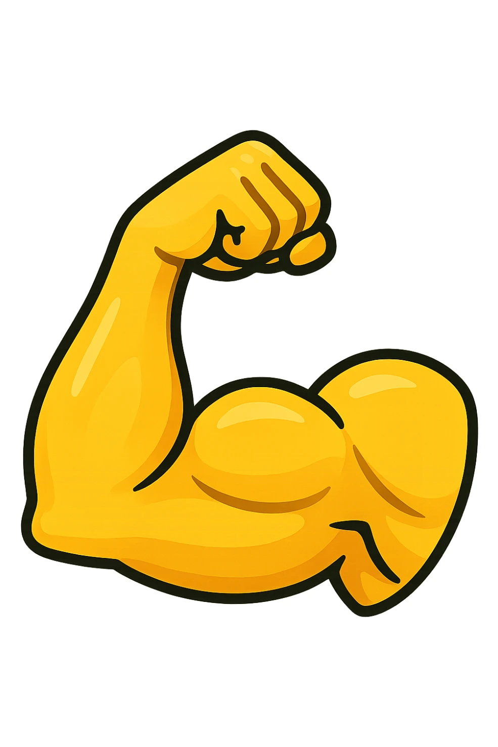 emoji bomba muscolosa sticker