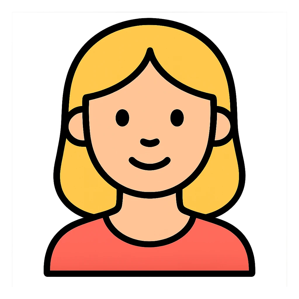 Make the outline thinner, keep the icon style color outlined, and remove the background. sticker