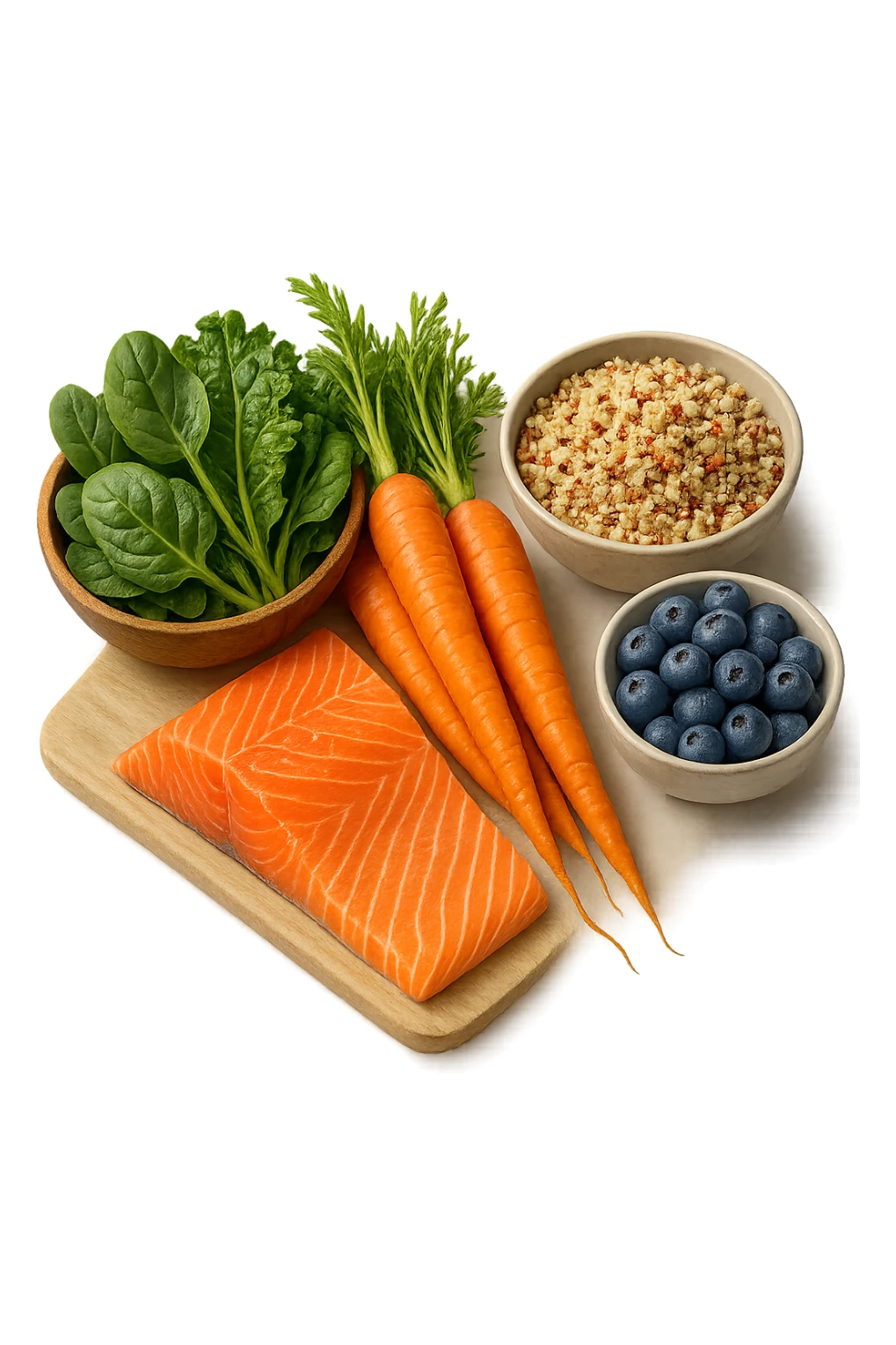 dieta low FODMAP + flora bilanciata, iperrealistica 4k sticker