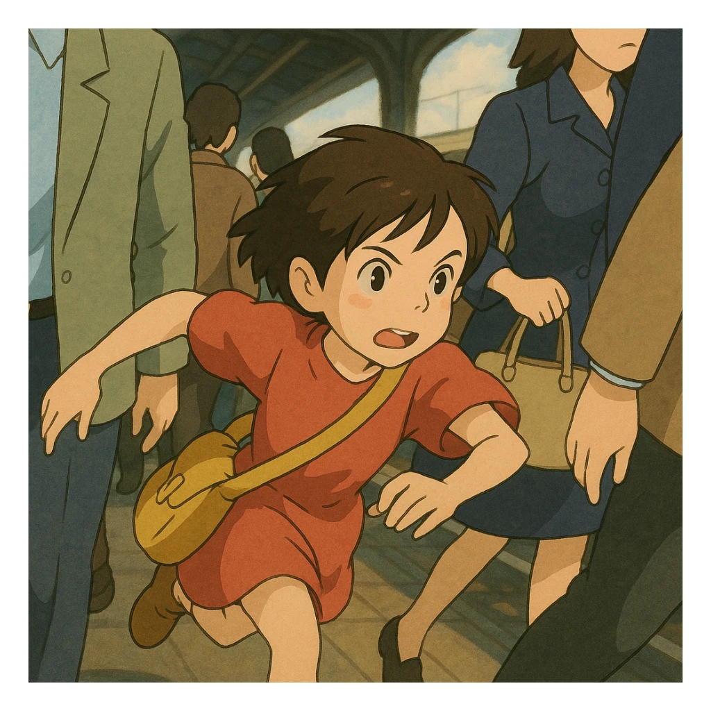 Nip through – move quickly through a small space. She nipped through the crowd to catch her train. sticker